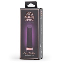 Crazy For You Vibrating Bullet USB Rechargeable