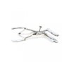 Anal Speculum with 3 Spoons Chrome Silver