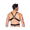 Adjustable Leather Harness with Rings