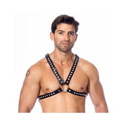 Cross Adjustable Leather Harness