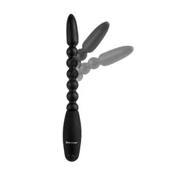 Anal Fantasy Collection Flexa Pleaser Power Beads - Colour Black