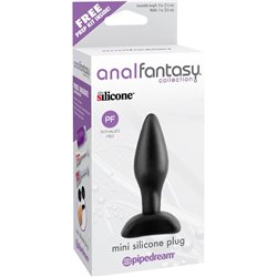 Mini Silicone Plug - Colour Black