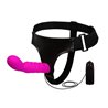 Strap-on with Dildo Purple 15.5 cm