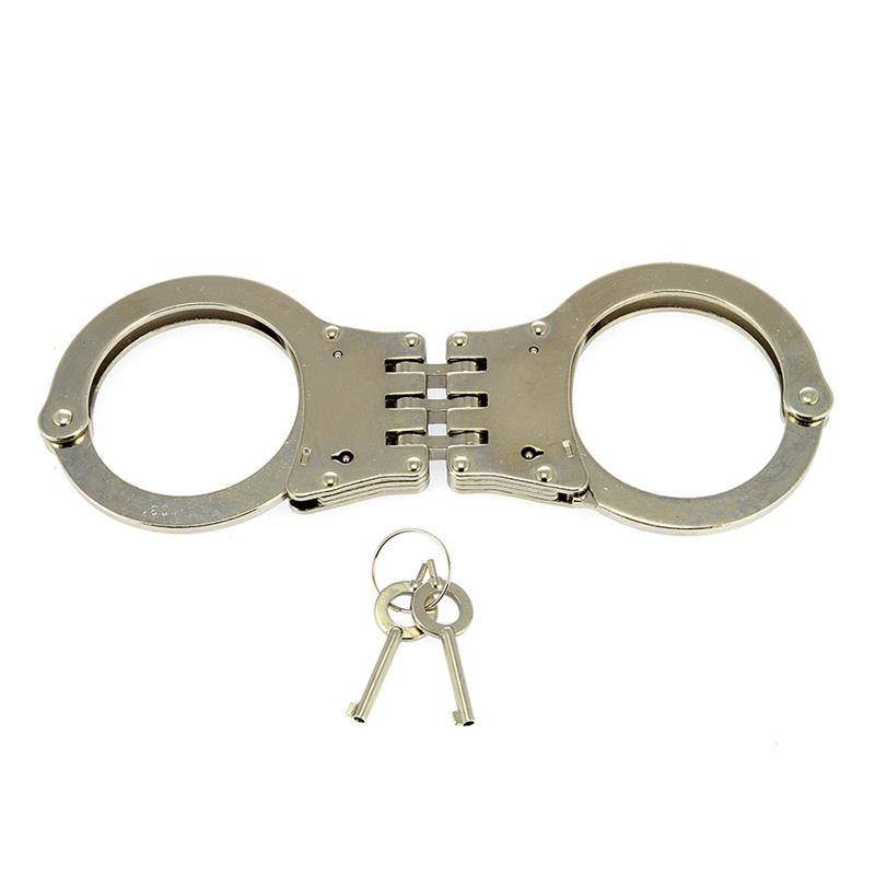 Rimba Bondage Play Cuffs, metal-Adjustable