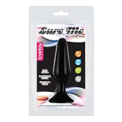 Butt Plug Lure Me Size L Black