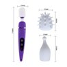 Massager and Heads Pack King Touch Purple