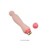 Vibrating Dildo Flesh 22 cm