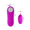 Pretty Love Vibrating Egg Eunice Purple