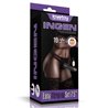 Adjustable Strap on with Dildo 10 Vibrations 7.5