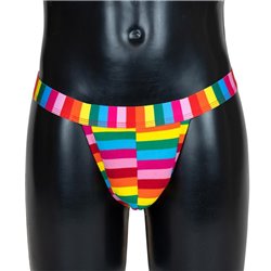 Rainbow Mens Thong