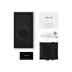 Tor 3 Ring for Couples with Lelo APP Black