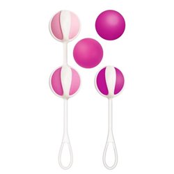 Set of 5 Geisha Balls3 Sugar Pink