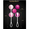 Set of 5 Geisha Balls3 Sugar Pink