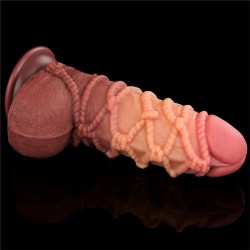 Dildo Dual Layer King Size Nature 9.5