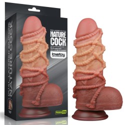 Dildo Dual Layer King Size Nature 9.5