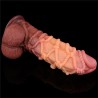 Dildo Dual Layer King Size Nature 10.5