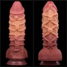 Dildo Dual Layer King Size Nature 10.5