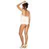 Prima Neve Shortama Set Top and Shorts White