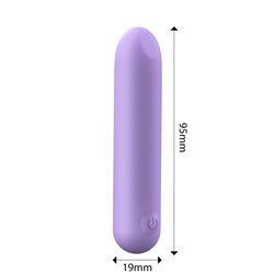 Sulley Vibrating Bullet Liquid Silicone Unibody Bendable USB