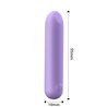 Sulley Vibrating Bullet Liquid Silicone Unibody Bendable USB