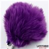 Nipple Clamps with Purple Fur