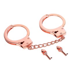 Rose Gold Color Cuffs Skull Keys