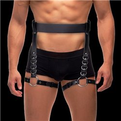 Didier Leg and Waist Bondage Harness Adjustable