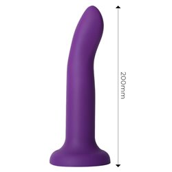 Color-Changing Dildo Purple to Pink Size L 21 cm