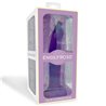 Color-Changing Dildo Purple to Pink Size L 21 cm