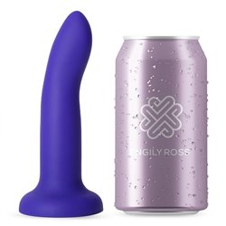 Color-Changing Dildo Purple to Pink Size S 14 cm