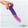 Color Changing Dildo Purple to Pink Size S 14 cm