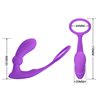 Warren Remote-Controlled Vibrating and Pulsating Anal Plug and Penis Ring