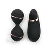 Vibrating Lay-on Kegelball set Ibiza Black