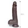 Severo Realistic Turbo Shaking Dildo Thrusting, 360º Rotation Remote Control Heat Effect