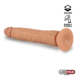 Tucker Realistic Articulable-Posable Dildo 8.2 Flesh