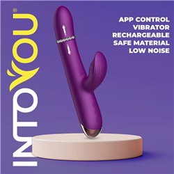 Sendel Vibe with Up and Down Internal Beads Ring and Pulsation with App