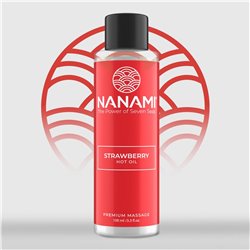 Hot Oil Massage Sweet Strawberry Aroma Heat Effect 100 ml