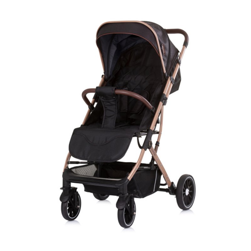 Combo Faltbarer Buggy mit Fußabdeckung Obsidian Gold