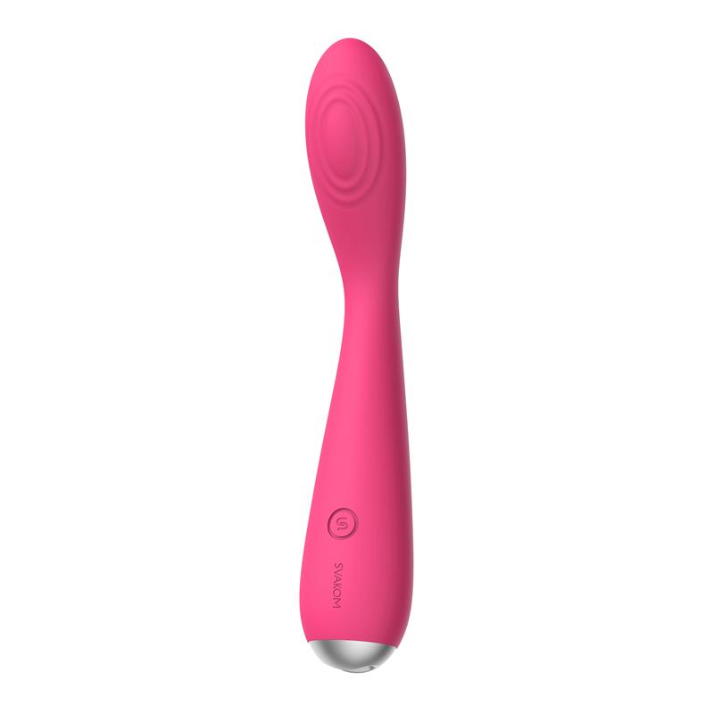 Iris G-Spot vibe USB Silicone Plum Red