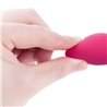 Iris G-Spot vibe USB Silicone Plum Red