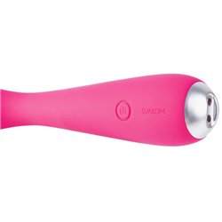 Iris G-Spot vibe USB Silicone Plum Red