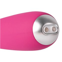 Iris G-Spot vibe USB Silicone Plum Red