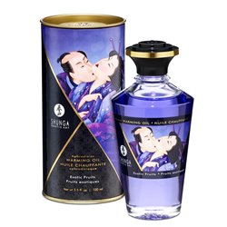 Shunga Warming Massage Oil Exotic Fruit Aroma