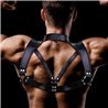 Darius Chest Bondage Harness for Men Vegan Leather