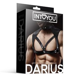 Darius Chest Bondage Harness for Men Vegan Leather