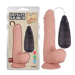 Realistic Vibrating Dildo Basics Realistic 7.8