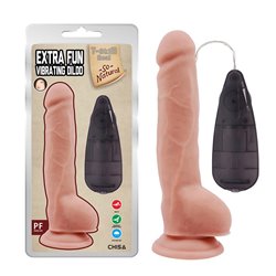 Realistic Vibrating Dildo Extra Fun 9.2