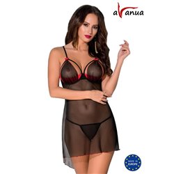 CYRA Chemise Red/Black