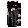 PDX Elite Double Penetration Vibrating Stroker