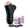 PDX Elite Double Penetration Vibrating Stroker